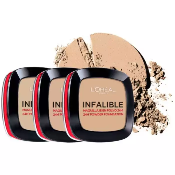 • Introducing LOréal Paris first long-wear powder |