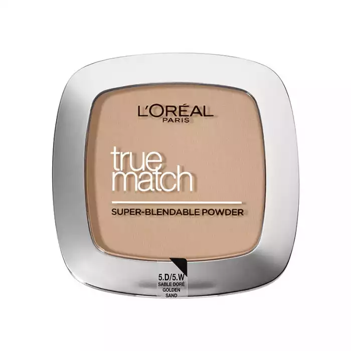 The fine, soft and lightweight powder blends perfectly with