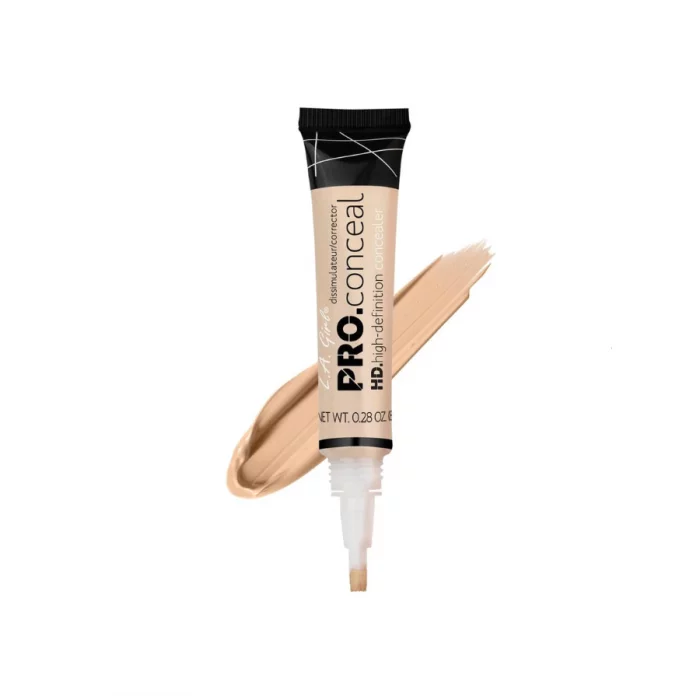 L.A. Girl Makeup Pro Conceal HD Concealer Porcelain Crease-resistant, opaque coverage in a creamy yet lightweight texture | Veela