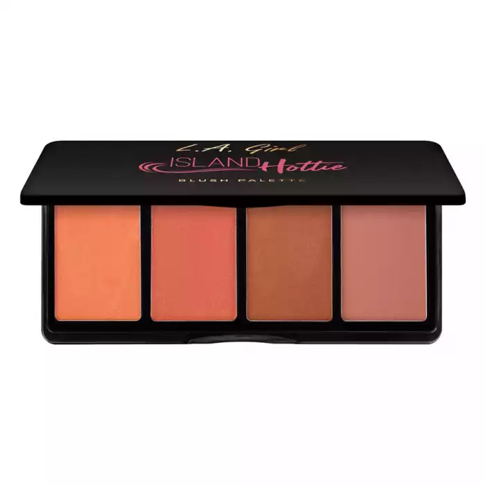 L.A Girl Island Hottie Blush Palette -We’re excited to show off our NEW Fanatic Blush Palette collection. 2 unique palettes focused on gorgeous blushes shades. Grab a brush and show those cheeks some love. 2 shimmer sha | Veela Beauty L | فييلا بيوتي