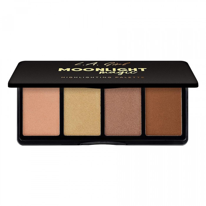 L.A. Girl Fanatic Highlight Palette Moonlight Magic -We’re excited to show off our NEW Fanatic Blush Palette collection. 2 unique palettes focused on gorgeous blushes shades. Grab a brush and show those cheeks some lov | Veela Beauty L | فييلا بيوتي