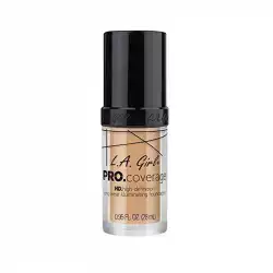 L.A. Girl Base de maquillaje Pro Coverage HD natural |Veela