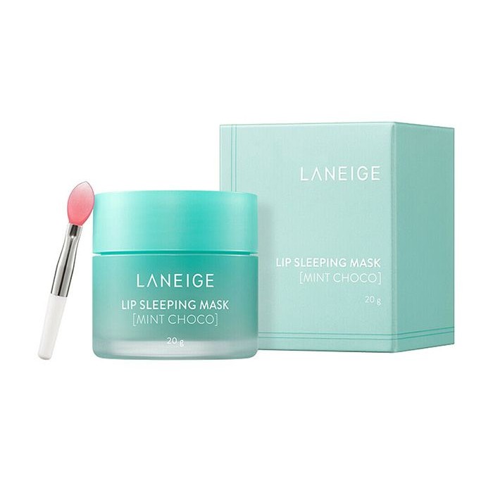 If you love LANEIGE Lip Sleeping Mask, then you will love it in the new flavor, Mint Choco! Your sleep will be made sweeter with this refreshing overnight leave-on lip treatment formulated to transform dry, dull chapped | Veela Beauty If you love LANEIGE Lip Sleeping Mask, then you will love