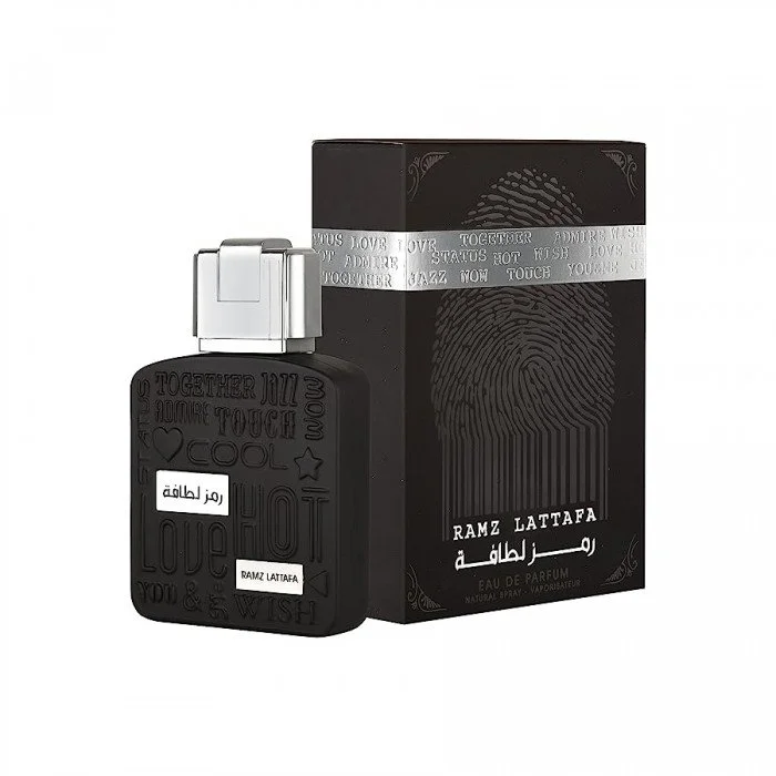 Lattafa Mens Ramz Silver EDP Spray 3.38 oz Fragrances