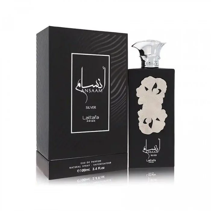 Lattafa Pride Ansaam Silver Edp For Unisex Edp 100Ml
Lattafa Ansam Silver - Eau de Parfum - 100 ml
Product Description: Ansam