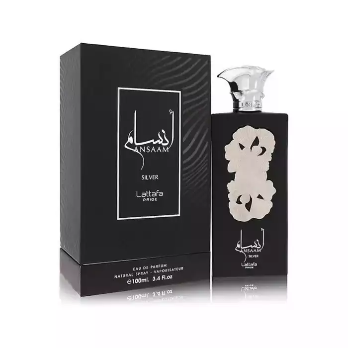 Lattafa Pride Ansaam Silver Edp For Unisex Edp 100Ml
Lattafa Ansam Silver - Eau de Parfum - 100 ml
Product Description: Ansam Lattafa Pride Ansaam Silver Edp For Unisex Edp 100Ml
Lattafa Ansam Silver - Eau de Parfum - 100 ml
Product Description: Ansam