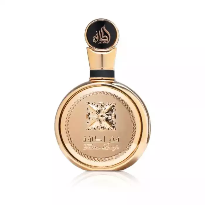 عطر فخر جولد لطافة بحجم 100 مل فخر الذهب من لطافة: عطر فاخر للجنسيننظرة عطر فخر جولد لطافة بحجم 100 مل فخر الذهب من لطافة: عطر فاخر للجنسيننظرة