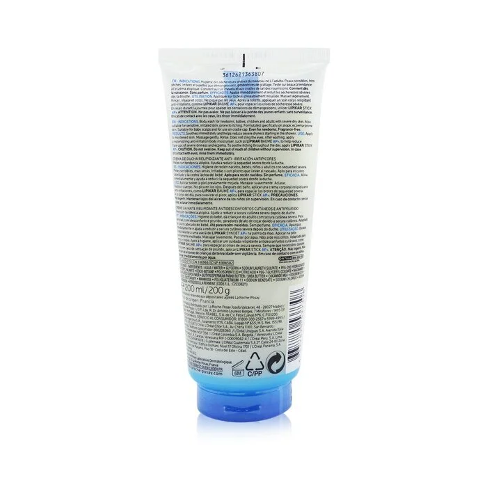 Lipikar Syndet AP+ Cream Wash is a cleansing hand and body wash formulated for dry to very dry sensitive skin. Lipikar Syndet AP+ Cream Wash features a nourishing cream-gel formulation that helps reduce dryness starting | Veela Beauty Lipikar Syndet AP+ Cream Wash is a cleansing hand and body