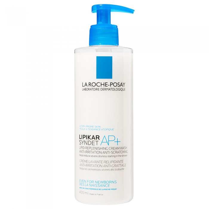 Lipikar Syndet AP + Cream Wash عبارة عن غسول