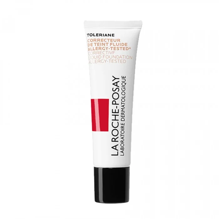 Achieve a uniform complexion with the La Roche-Posay Toleriane Teint Fluide Foundation . Specially formulated for those with sensitive and intolerant skin, the high coverage fluid visibly corrects skin, without causing i | Veela Beauty Achieve a uniform complexion with the La Roche-Posay