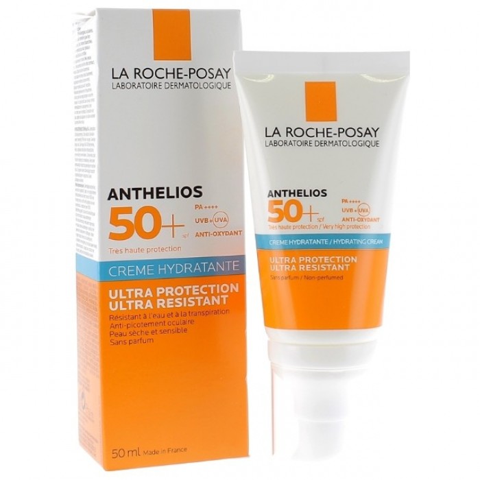 La Roche-Posay Anthelios Hydrating Cream Spf 50+ 50Ml La Roche-Posay Anthelios Hydrating Cream SPF50+ is a facial sun cream with