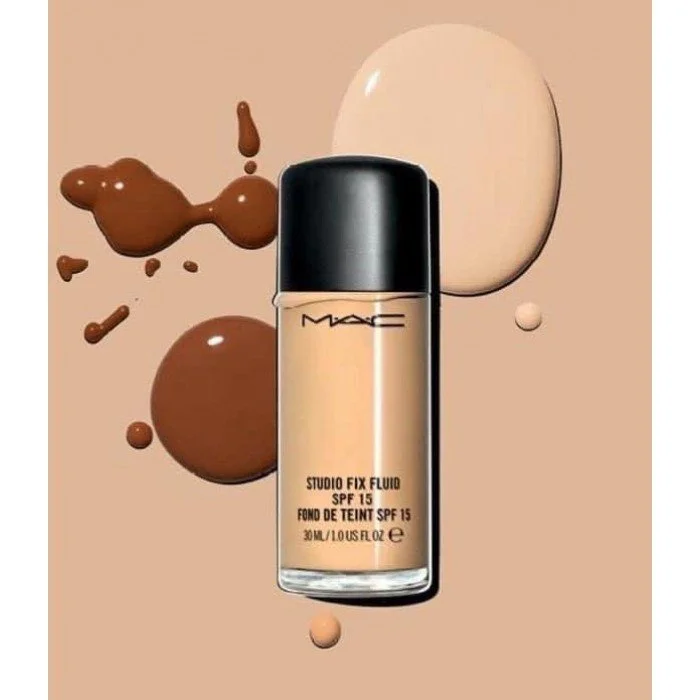 Mac Studio Fix Fluid Spf 15 N20 - Mac studio fixes liquid foundation with a sun protection factor. - A modern foundation with a natural matte finish and broad-spectrum protection. - Suitable for all skin types. - Long-we | Veela Beauty Mac Studio Fix Fluid Spf 15 N20 | فييلا بيوتي