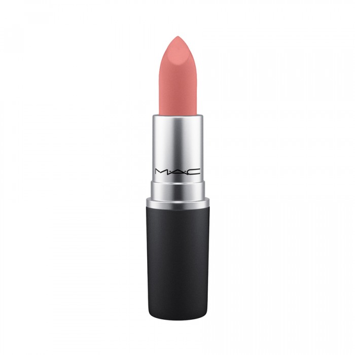 MAC Cosmetics Powder Kiss Lipstick Sultry Move -Delivering a blur of soft-focus color blending out edges of matte lipstick for a hazy effect. -Its groundbreaking formula contains moisture-coated powder pigments that cond | Veela Beauty MAC Cosmetics Powder Kiss Lipstick Sultry Move -Delivering a blur of soft-focus color blending out edges of matte lipstick for a hazy effect. -Its groundbreaking formula contains moisture-coated powder pigments that cond | Veela Beauty