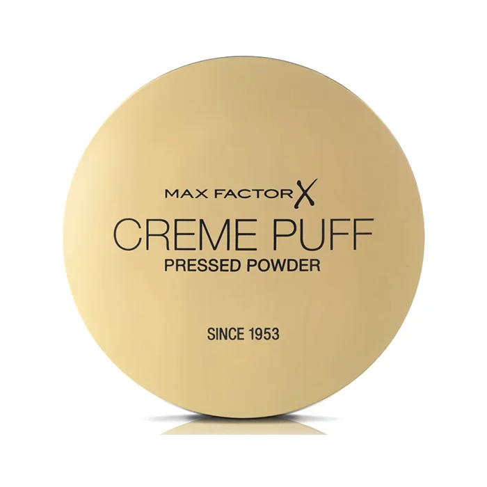 -Glamorous skin is simple to achieve with the luxurious finish of this med-high coverage powder make-up compact coming as a refill. -Max Factor Creme Puff is a classic pressed powder that can also act as a foundation. -I | Veela Beauty -Glamorous skin is simple to achieve with the luxurious
