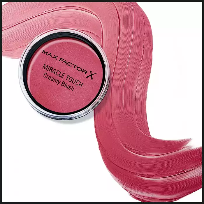 Max Factor Miracle Touch Creamy Blush Miracle Touch 7 Soft Candy -Sheer blush cream by Max Factor -Light Soft Copper shade -Glides over skin easily and smoothly -Non-greasy and naturally dewy finish -Easy to hold compac | Veela Beauty Max Factor Miracle Touch Creamy Blush Miracle Touch 7 Soft