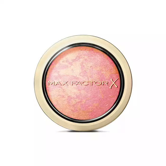 Max Factor Creme Puff Blush 05 Lovely Pink -Sometimes all you need is a burst of color and other times you want a more powerful definition and sculpting. - Max Factor Cream Puff Blusher is designed for effortless blendin | Veela Beauty Max Factor Creme Puff Blush 05 Lovely Pink | فييلا