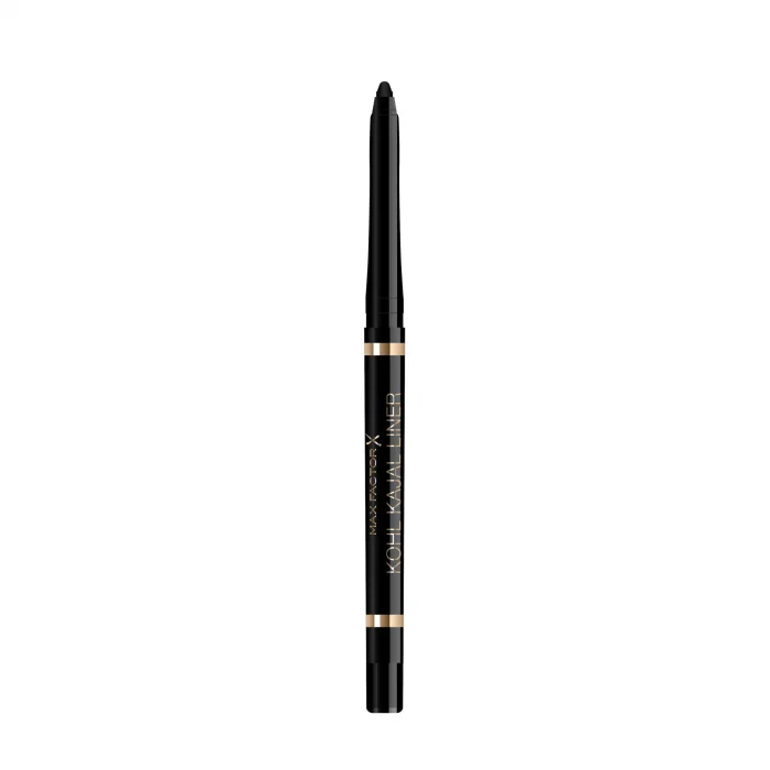 Create an intense and dramatic look! Max Factor Masterpiece Kohl Kajal Eyeliner creates effortlessly intense eye looks that last all day. The buttery soft formula makes application smooth and is ideal for sensitive eyes. | Veela Beauty Create an intense and dramatic look | فييلا بيوتي