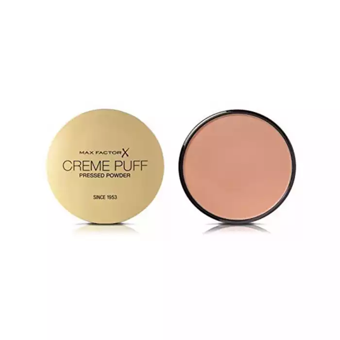 -Glamorous skin is simple to achieve with the luxurious finish of this med-high coverage powder make-up compact coming as a refill. -Max Factor Creme Puff is a classic pressed powder that can also act as a foundation. -I | Veela Beauty -Glamorous skin is simple to achieve with the luxurious