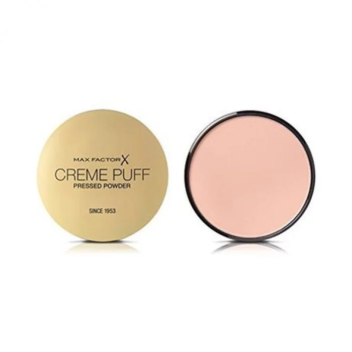 -Glamorous skin is simple to achieve with the luxurious finish of this med-high coverage powder make-up compact coming as a refill. -Max Factor Creme Puff is a classic pressed powder that can also act as a foundation. -I | Veela Beauty -Glamorous skin is simple to achieve with the luxurious