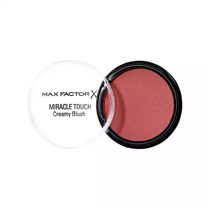 Max Factor Miracle Touch Creamy Blush Miracle Touch 7 Soft Candy -Sheer blush cream by Max Factor -Light Soft Copper shade -Glides over skin easily and smoothly -Non-greasy and naturally dewy finish -Easy to hold compac | Veela Beauty Max Factor Miracle Touch Creamy Blush Miracle Touch 7 Soft