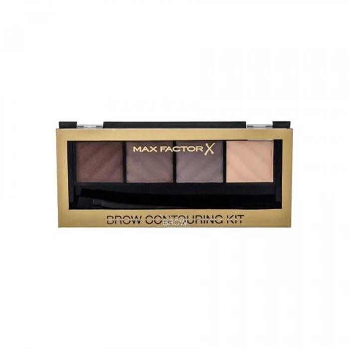 -Max Factor Brow Contouring Kit تساعدك في الحصول على حواجب دقيقة ودقيقة وجميلة التي لطالما أردتها! - تحتوي المجموعة على 3 ألوان داكنة تستخدم لرسم الحواجب ولون ساطع يستخدم لإبراز الحاجبين حتى يظهروا بشكل حاد تمامًا. - مجم | فييلا بيوتي -Max Factor Brow Contouring Kit تساعدك في
