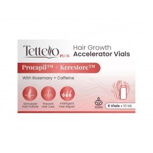Tettello Hair Growth Accelerator Vials (6*10 ml)