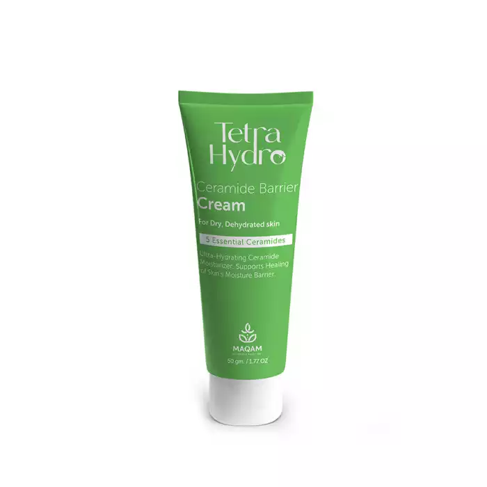 Tetra Hydro Ceramide Barrier Cream 50 gm For Normal to Dry Skin A rich ceramide cream infused with moisturizing oils, shea Tetra Hydro Ceramide Barrier Cream 50 gm For Normal to Dry Skin A rich ceramide cream infused with moisturizing oils, shea