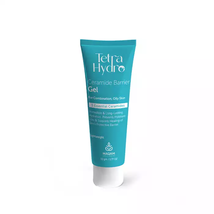 Tetra Hydro Ceramide Barrier Gel 50 gm For Combination to Oily Skin A lightweight moisturizing gel enriched with essential