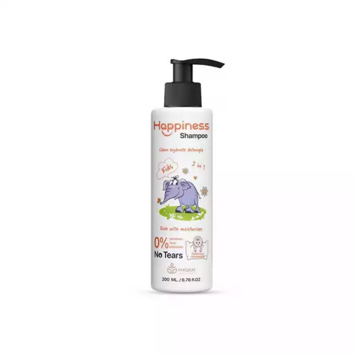 Happiness Baby Shampo 400 Ml Suitable for all hair types, this gentle daily shampoo is specially formulated for babies and Happiness Baby Shampo 400 Ml Suitable for all hair types, this gentle daily shampoo is specially formulated for babies and