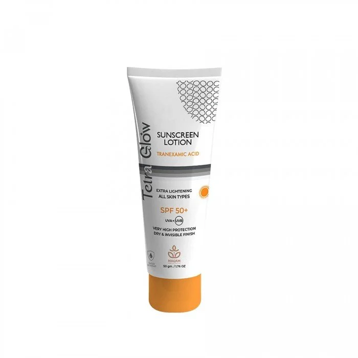 Tetra Glow Sunscreen Lotion 50ml Tetra Glow Hybrid Sunscreen features an effective and unique combination of mineral and chemical Tetra Glow Sunscreen Lotion 50ml Tetra Glow Hybrid Sunscreen features an effective and unique combination of mineral and chemical