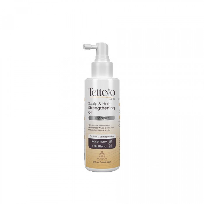 Tettello Scalp & Hair Strengthening Oil 120 ml Tettello Scalp & Hair Strengthening Oil 120 ml