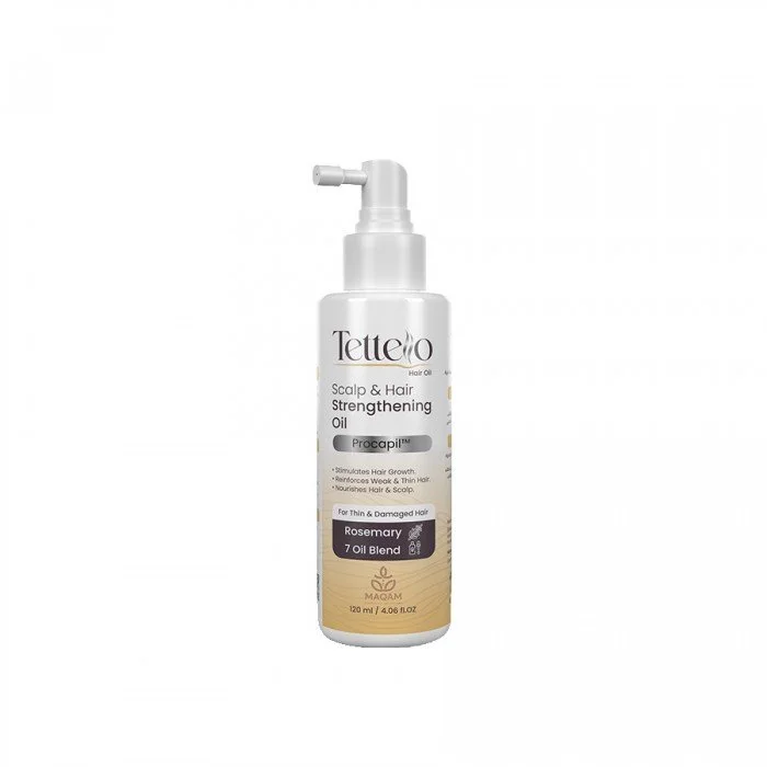 Tettello Scalp & Hair Strengthening Oil 120 ml Revitalize your hair from root to tip with Tettello Scalp & Hair Strengthening Tettello Scalp & Hair Strengthening Oil 120 ml Revitalize your hair from root to tip with Tettello Scalp & Hair Strengthening