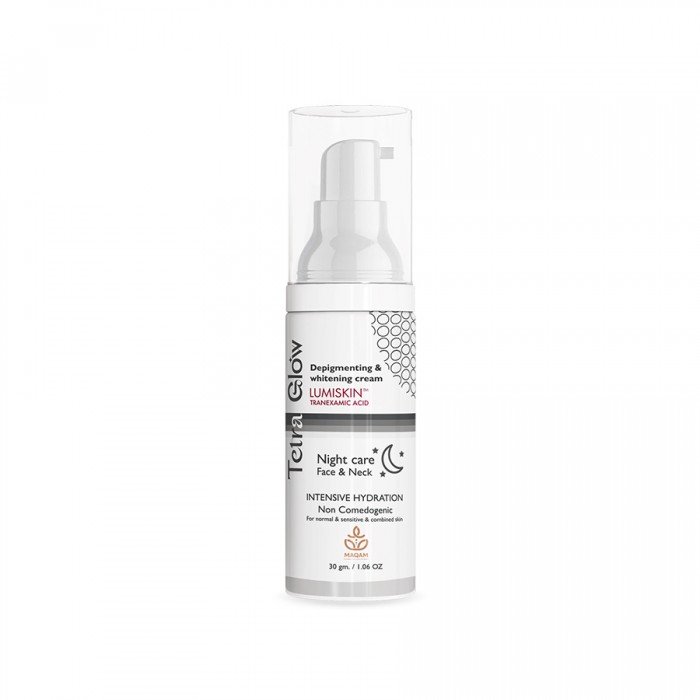 Tetra Glow Face Whitening Night Cream 30gm Tetra Glow Face Whitening Night Cream 30gm