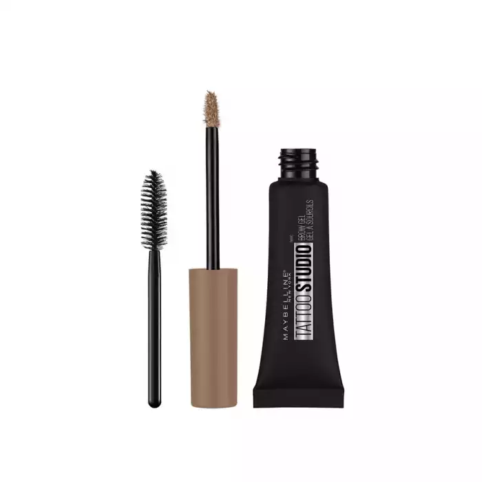 Maybelline Tattoo Brow Gel Waterproof 20 يدوم طويلاً ، شديد المقاومة ،