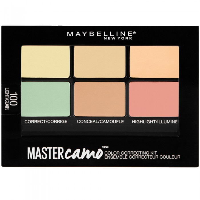 Maybelline Facestudio Master Camo Color Correcting Kit 01 Claire Light Maybelline Facestudio Master Camo Color Correcting Kit 01