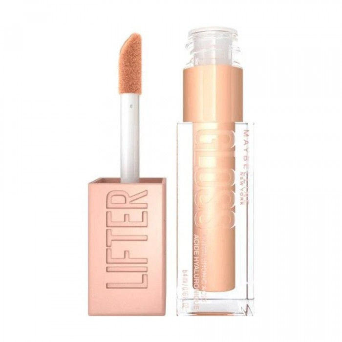 Maybelline Lifter Gloss Sun 020 with Hylouranic Acid This lip gloss formula with Hyaluronic Acid visibly smoothes lip surface and enhances lip contour, drenching lips with high shine for hydrated, fuller looking lips. Ne | Veela Beauty Maybelline Lifter Gloss Sun 020 with Hylouranic Acid |