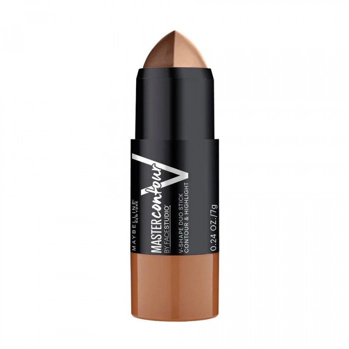 Maybelline Facestudio Master Contour V-Shape Duo Stick 20
Has an instant colour payoff.
Creamy matte formula blends easily to the skin.
Has a feather-light texture that keeps your face smooth.
Creamy matte formula blends | Veela Beauty Maybelline Facestudio Master Contour V-Shape Duo Stick