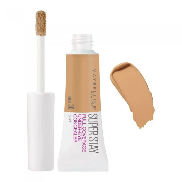 Super Stay® Full Coverage Under-Eye Concealer is a lightweight, full coverage liquid concealer. provides a lasting transformation for the under eye area. This full-coverage, yet lightweight concealer features a precise | Veela Beauty Super Stay® Full Coverage Under-Eye Concealer is a