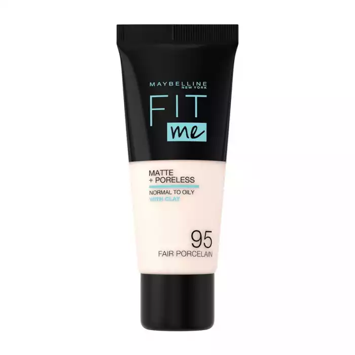 Maybelline Fit Me Matte & Poreless Foundation 95 Fair Maybelline Fit Me Matte & Poreless Foundation 95 Fair