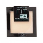 Maybelline Fit Me Matte Poreless Powder 105 Nayural Ivory 