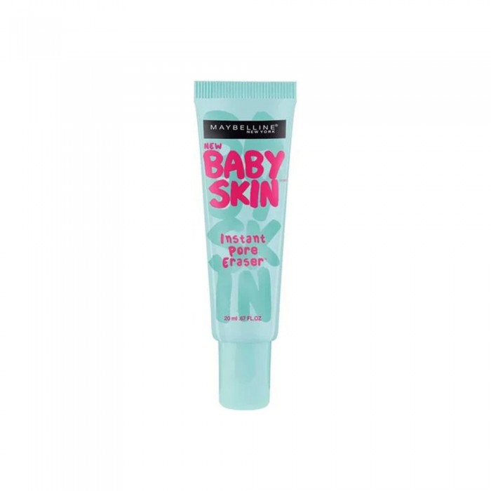 Maybelline Baby Skin Instant Pore Eraser Primer -Baby Skin Instant Pore Eraser. -This makeup primer leaves skin with a baby smooth and matte finish. Moisturizes all day. -This lightweight and breathable pore-blurring | Veela Beauty Maybelline Baby Skin Instant Pore Eraser Primer -Baby Skin Instant Pore Eraser. -This makeup primer leaves skin with a baby smooth and matte finish. Moisturizes all day. -This lightweight and breathable pore-blurring | Veela Beauty