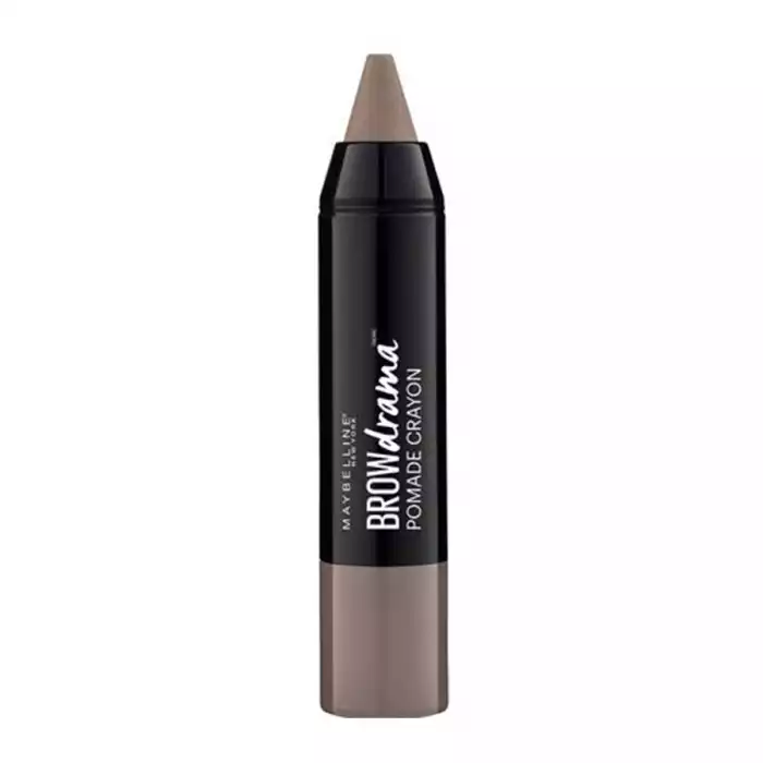 Maybelline Brow Drama Pomade Crayon Medium Brown
Define with eyebrow wax pencil and fill with filling powder to finish.
Instantly shapes, defines and fills in sparse areas.
Easy to use retractable format with a spoolie b | Veela Beauty Maybelline Brow Drama Pomade Crayon Medium Brown
Define