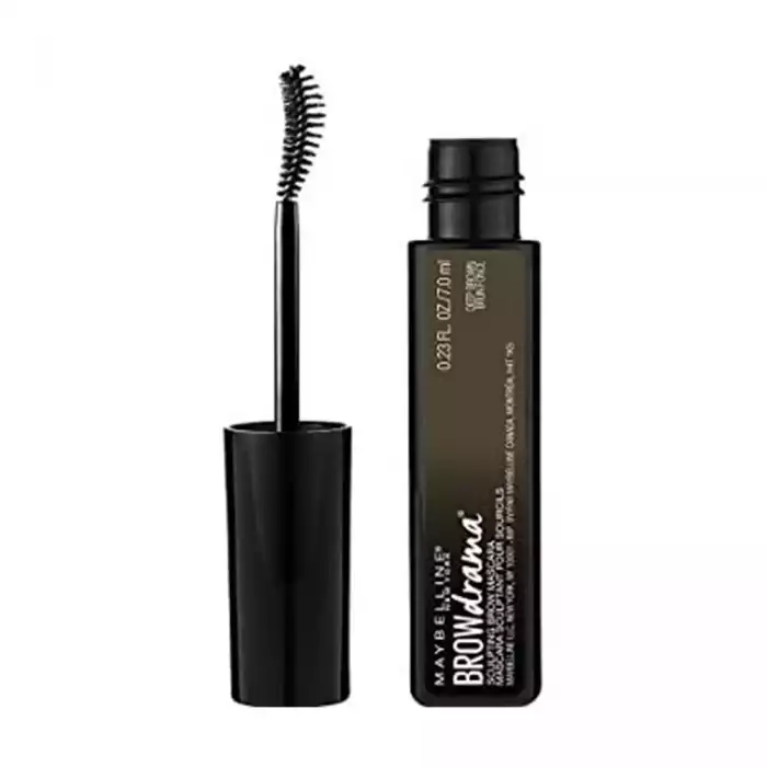 This eyebrow gel mascara sets, tames and fills unruly brows for sculpted, full eyebrows. | Veela Beauty This eyebrow gel mascara sets, tames and fills unruly brows