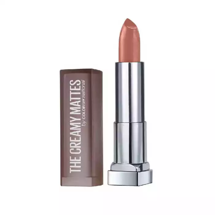 Maybelline Color Sensational Matte Metallic Lipstick 656 Clay Crush
Creamy formula confers a burst of colour that moisturizes your lips.
Includes active ingredients which are regenerative in nature.
Highly pigmented form | Veela Beauty Maybelline Color Sensational Matte Metallic Lipstick 656