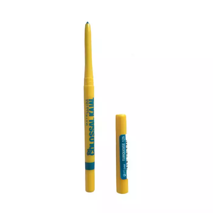 Maybelline Colossal Kajal Eyeliner Turquoise Flashy Blue | Maybelline Colossal Kajal Eyeliner Turquoise Flashy Blue |