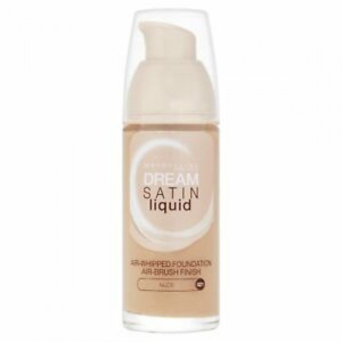 Dream Satin Liquid foundation + hydrating serum delivers Dream Satin Liquid foundation + hydrating serum delivers