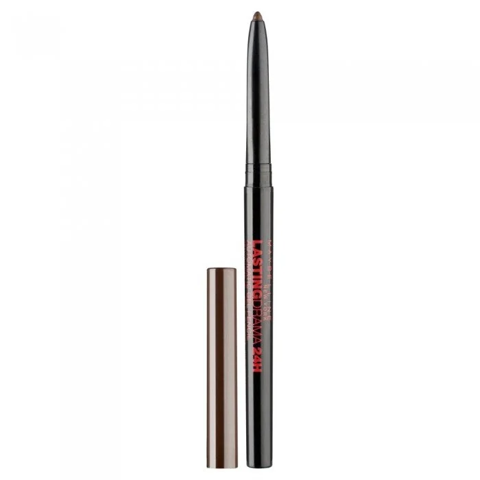 Maybelline EYE STUDIO LASTING DRAMA GEL EYELINER BRWON Achieve winged drama with Maybellines super-concentrated