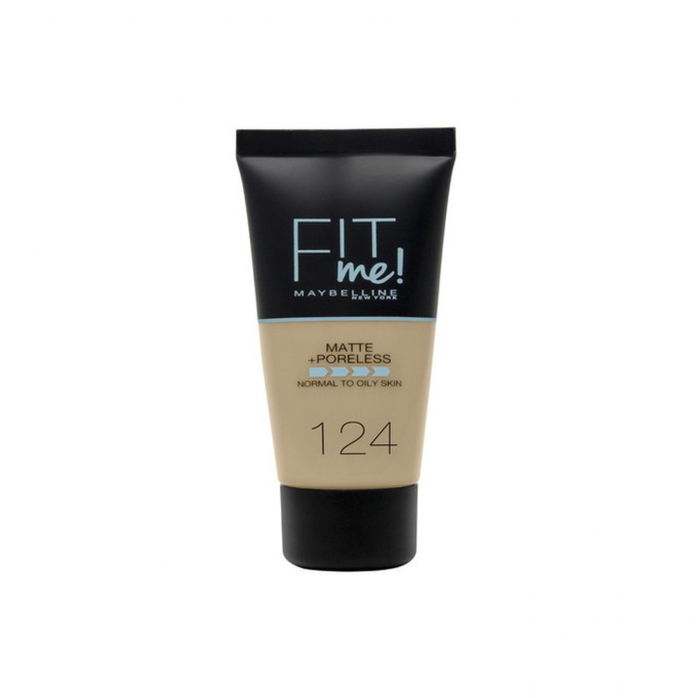 Maybelline Fit Me Matte And Poreless Foundation 124 Soft Sand Veela Beauty Let`s Glow Up 2425