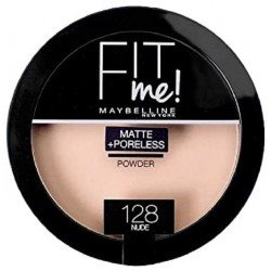 Maybelline Fit Me Matte + Poreless Powder 128 Nude |Veela