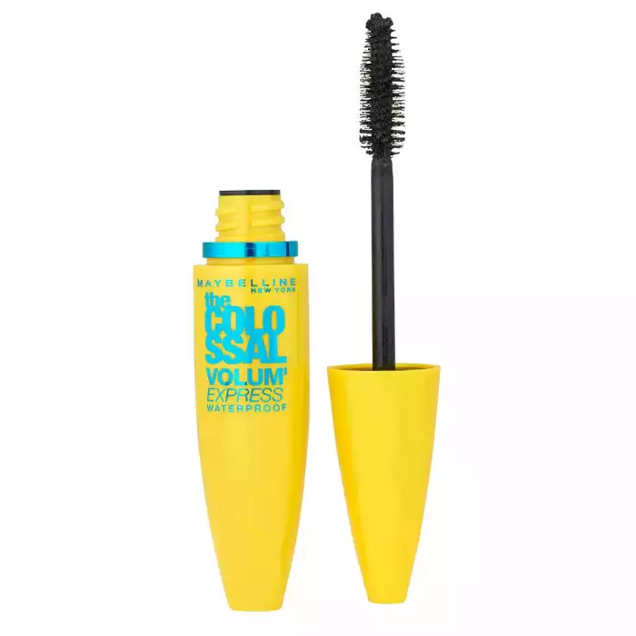 Maybelline VOLUM EXPRESS THE COLOSSAL WATERPROOF MASCARA Colossal lashes in just one go | فييلا بيوتي